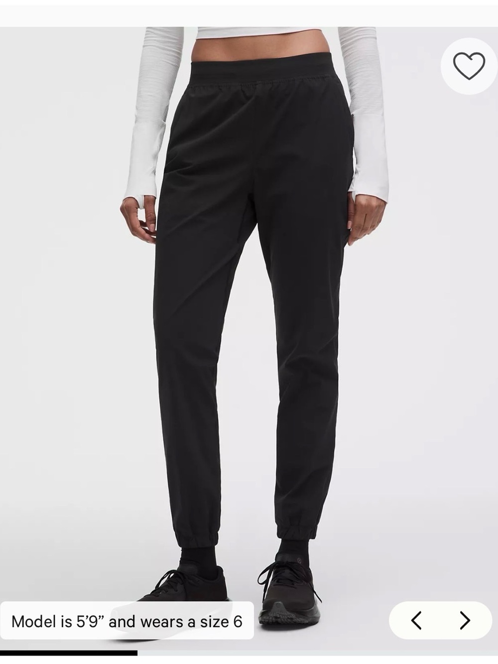 Lululemon Adapted State High-Rise Jogger 
Regular